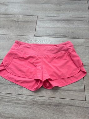 lululemon athletica Pink Women's Athletic Shorts with Liner